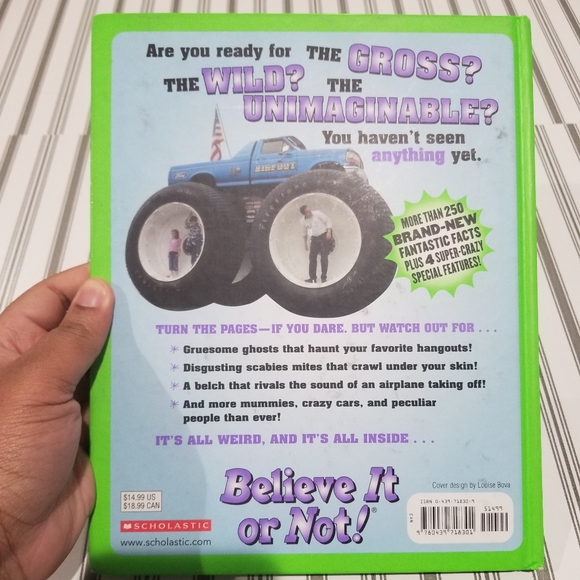 Book Bundle: Two Hardcover Ripley's Believe it or Not & A Paperback Fear Factor - Picture 4 of 12